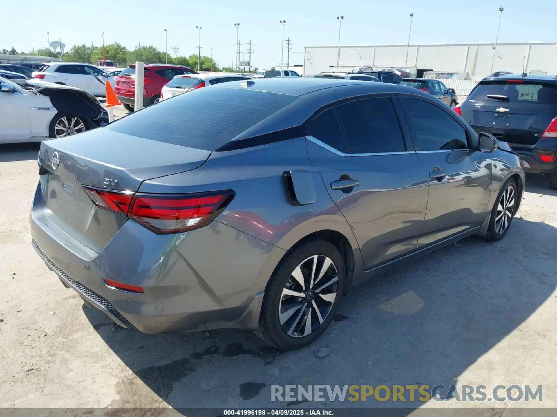 4 fotografías del automóvil dañado 3N1AB8CV3RY237799 NISSAN SENTRA 2024