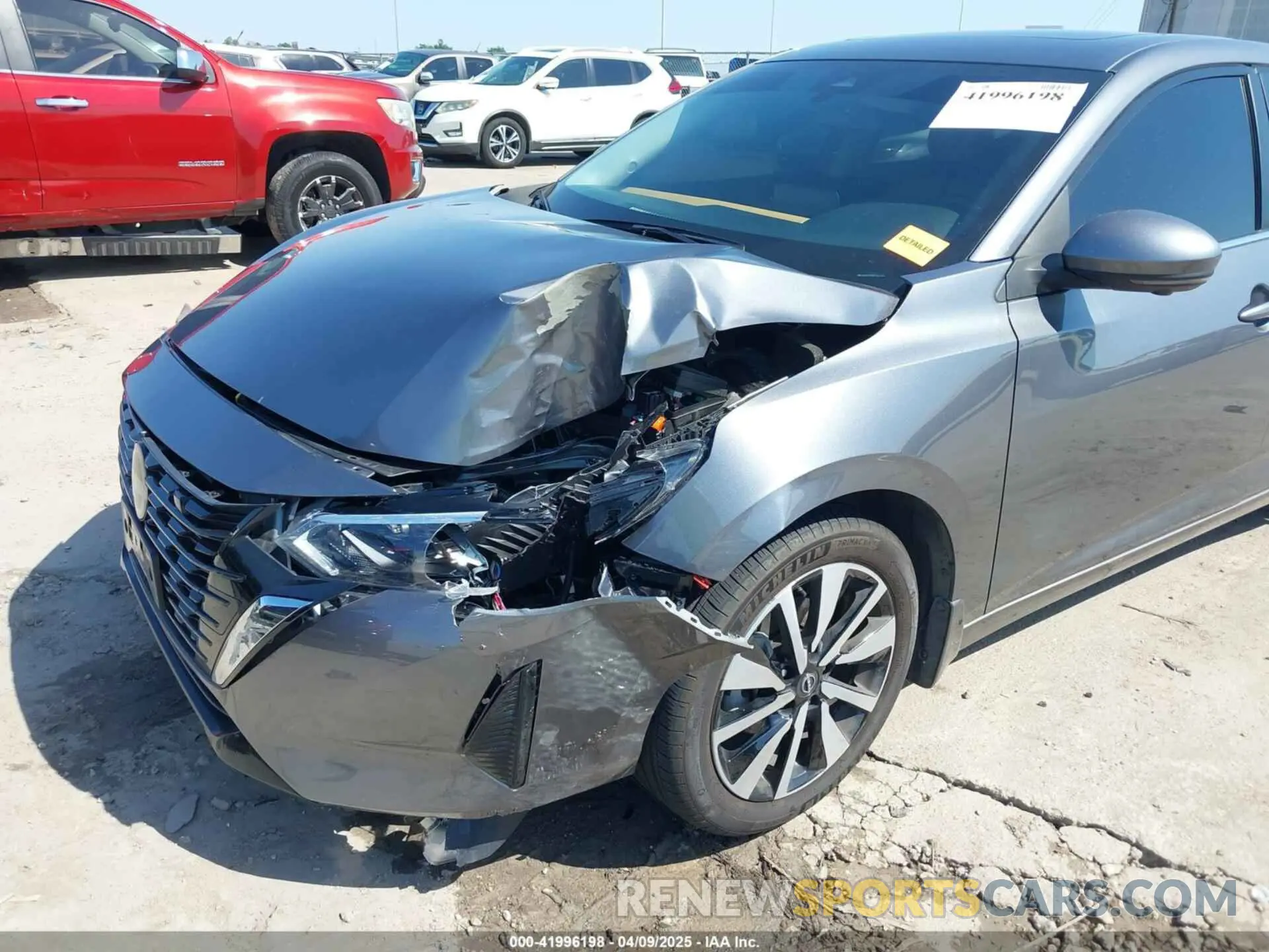 6 fotografías del automóvil dañado 3N1AB8CV3RY237799 NISSAN SENTRA 2024