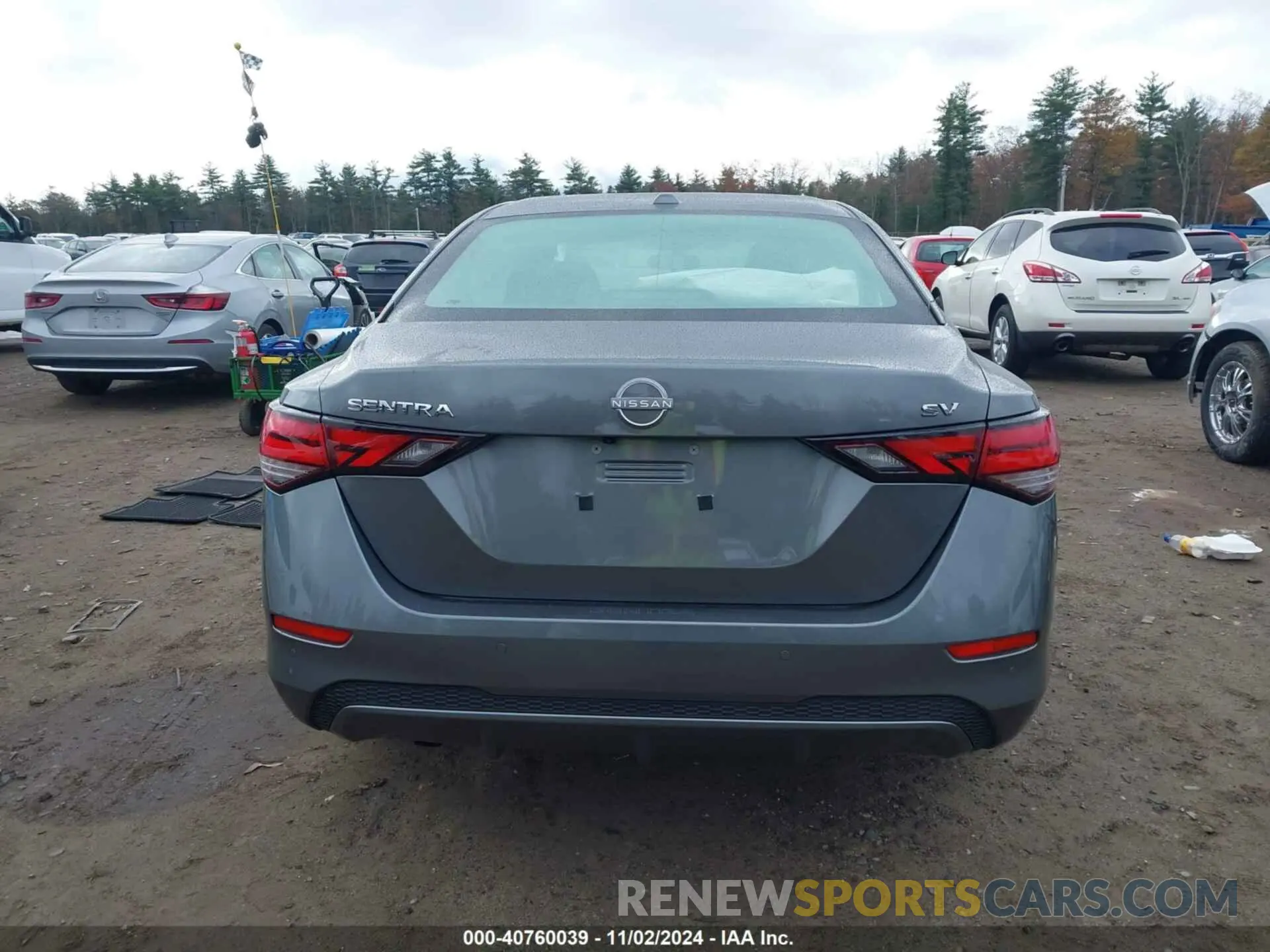 16 fotografías del automóvil dañado 3N1AB8CV3RY240380 NISSAN SENTRA 2024