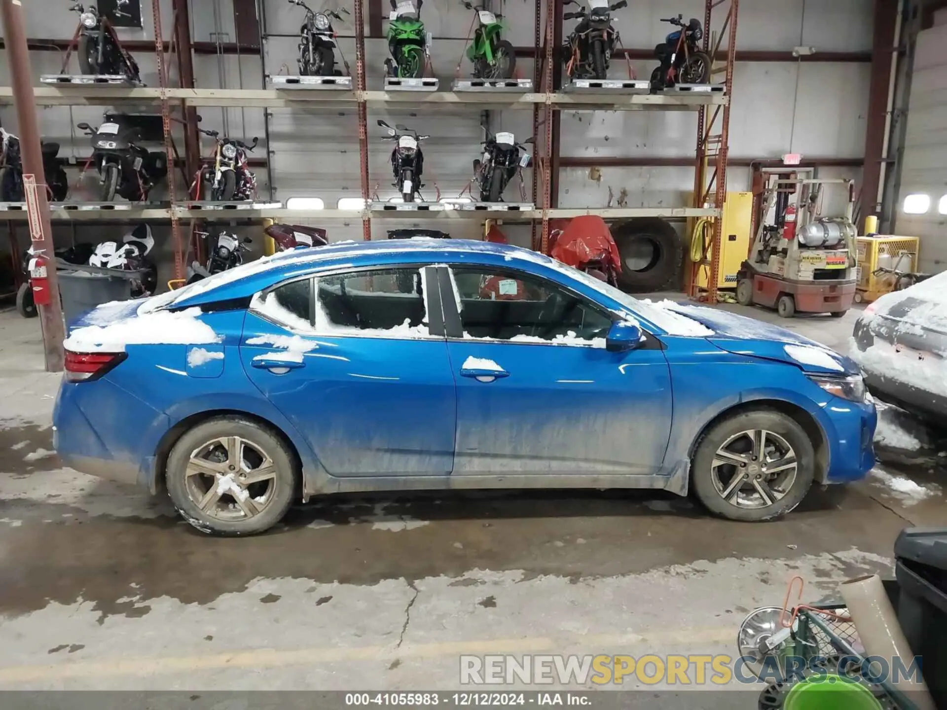 13 fotografías del automóvil dañado 3N1AB8CV3RY241822 NISSAN SENTRA 2024