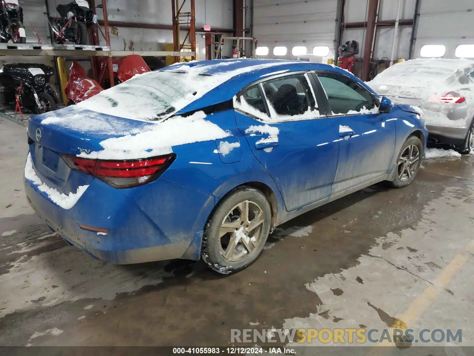 4 fotografías del automóvil dañado 3N1AB8CV3RY241822 NISSAN SENTRA 2024