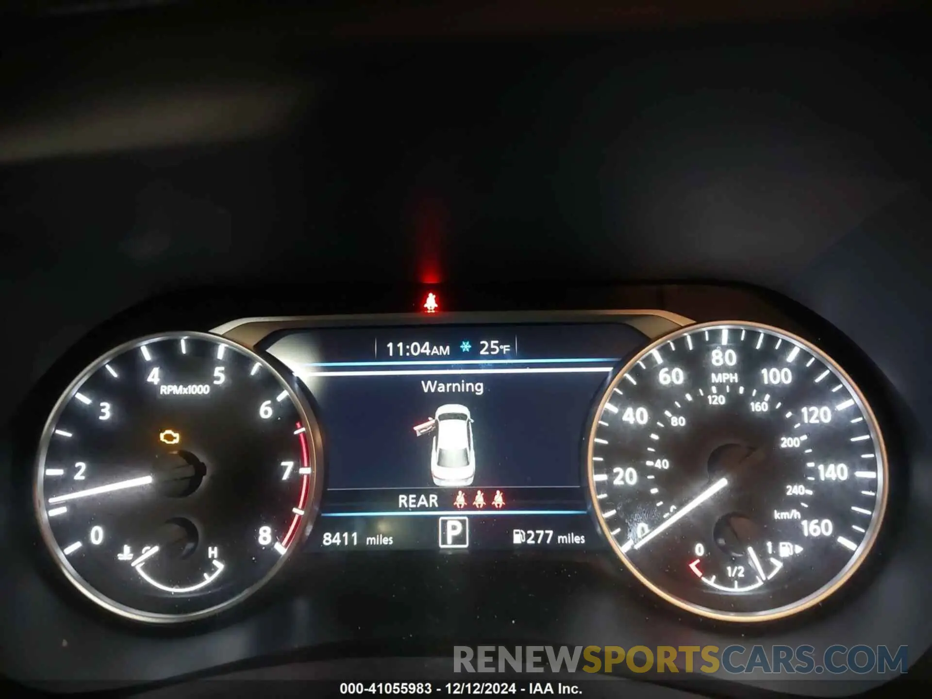 7 fotografías del automóvil dañado 3N1AB8CV3RY241822 NISSAN SENTRA 2024
