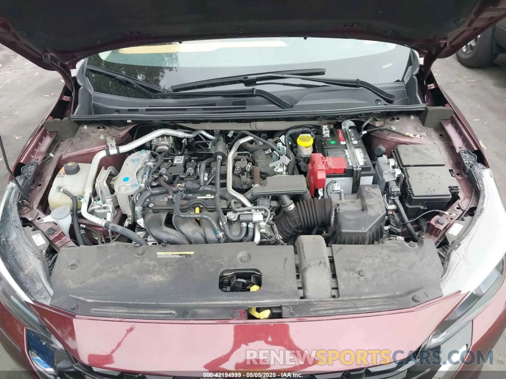 10 fotografías del automóvil dañado 3N1AB8CV3RY245904 NISSAN SENTRA 2024