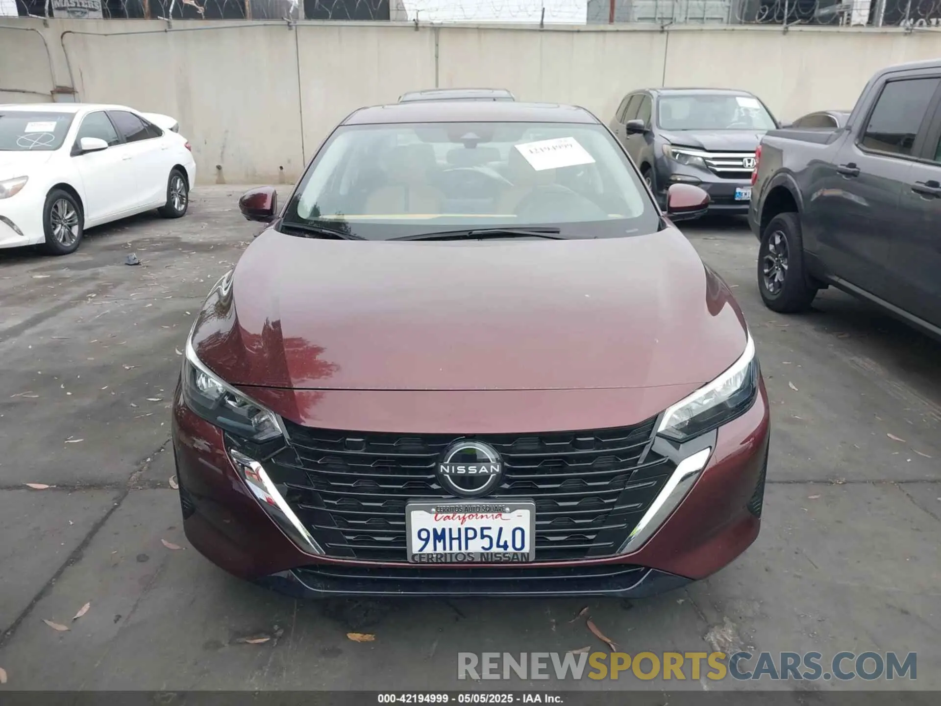 13 fotografías del automóvil dañado 3N1AB8CV3RY245904 NISSAN SENTRA 2024