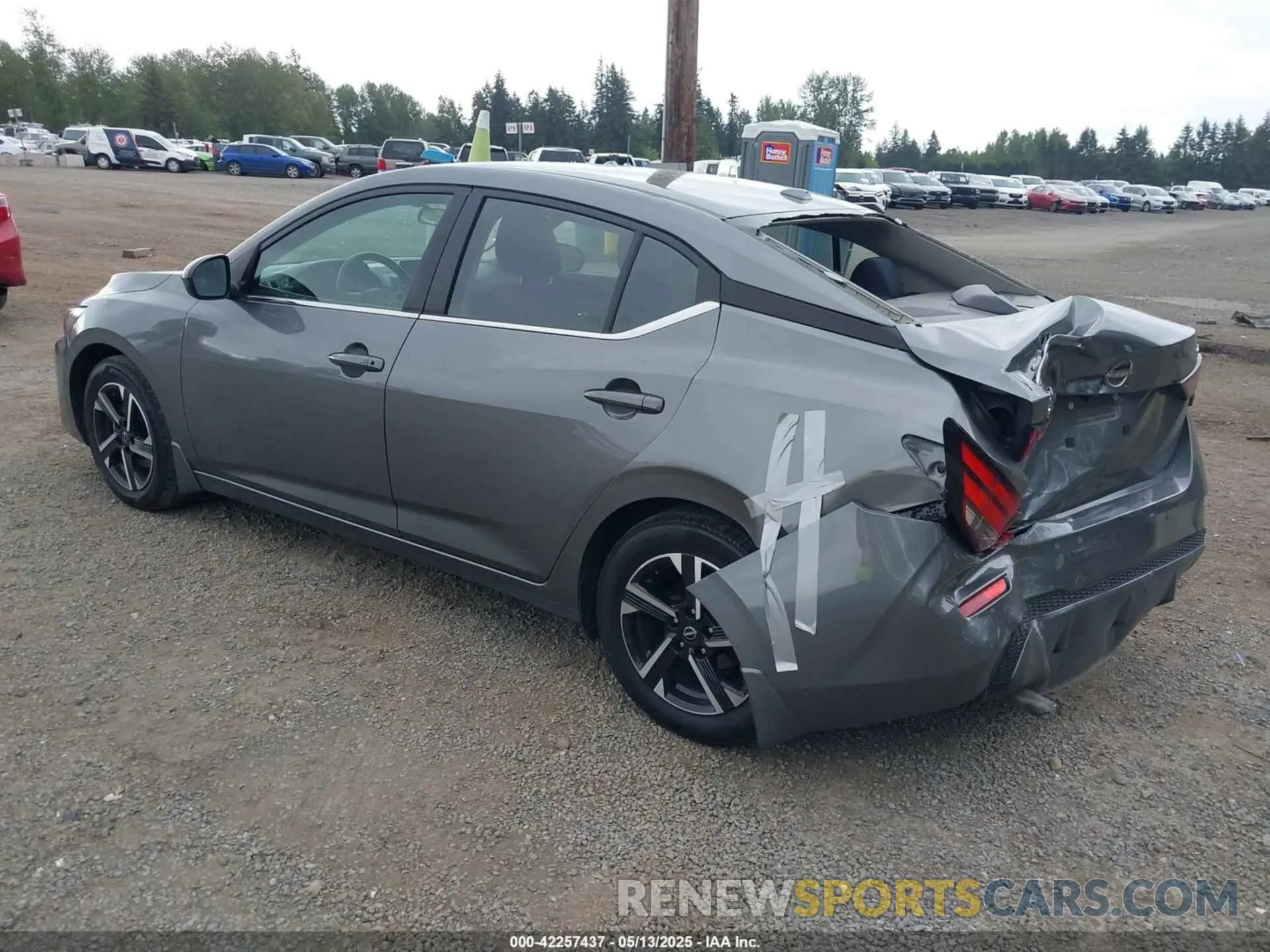 3 fotografías del automóvil dañado 3N1AB8CV3RY270656 NISSAN SENTRA 2024