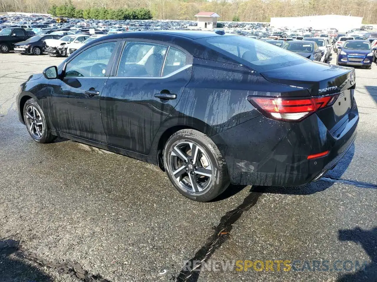 2 fotografías del automóvil dañado 3N1AB8CV3RY273251 NISSAN SENTRA 2024