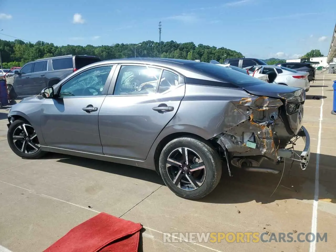 2 fotografías del automóvil dañado 3N1AB8CV3RY288607 NISSAN SENTRA 2024