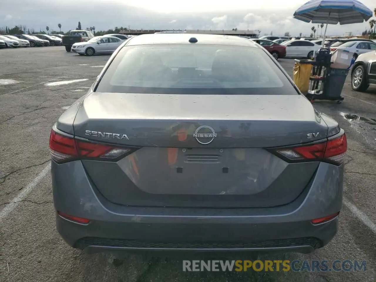 6 fotografías del automóvil dañado 3N1AB8CV3RY306412 NISSAN SENTRA 2024