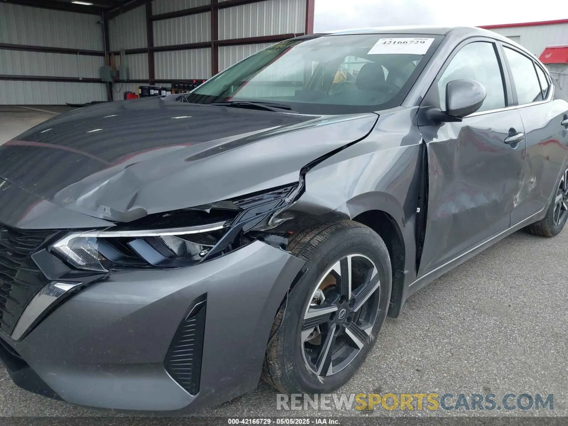 6 fotografías del automóvil dañado 3N1AB8CV3RY308838 NISSAN SENTRA 2024