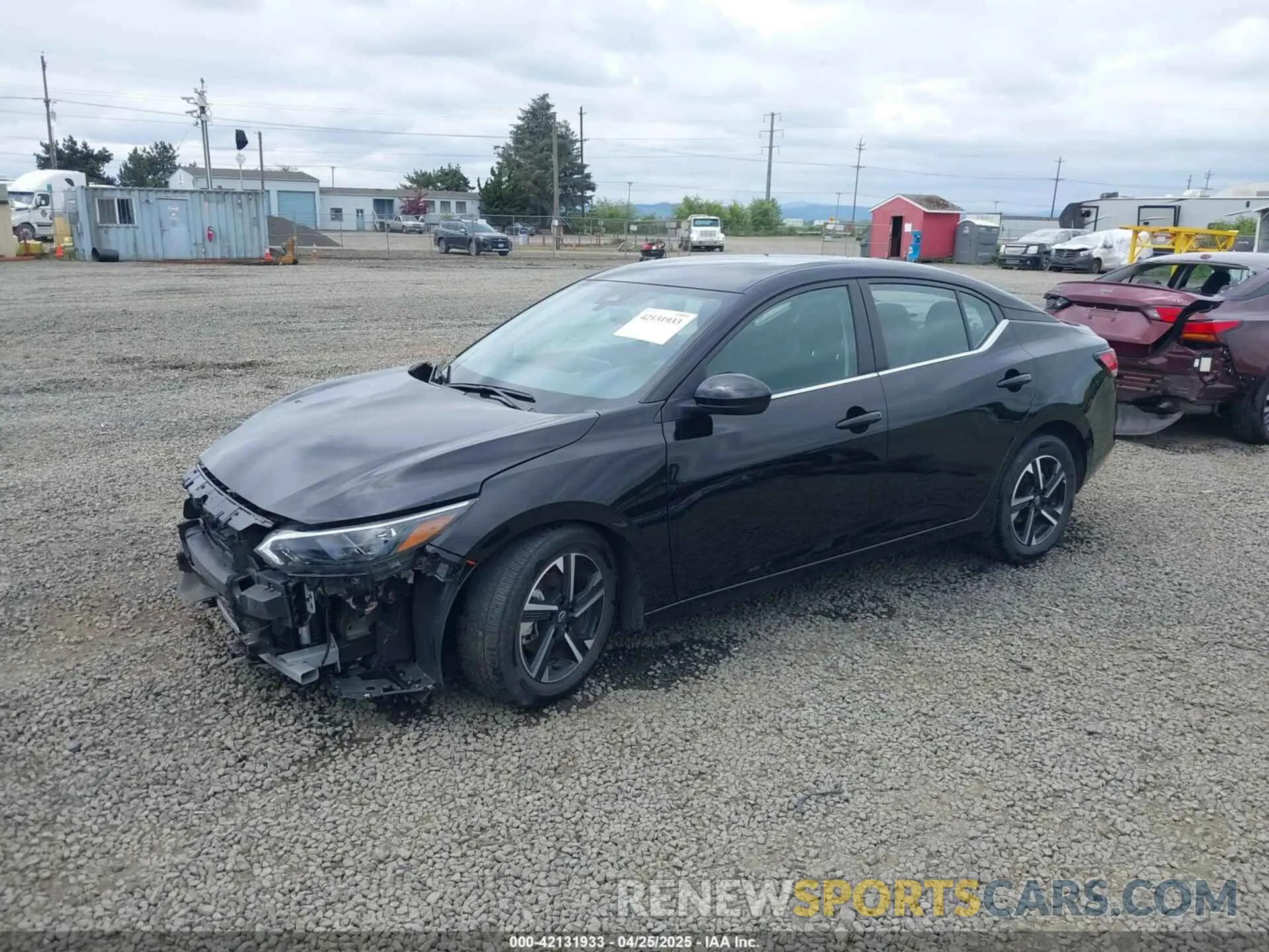 2 fotografías del automóvil dañado 3N1AB8CV3RY329964 NISSAN SENTRA 2024