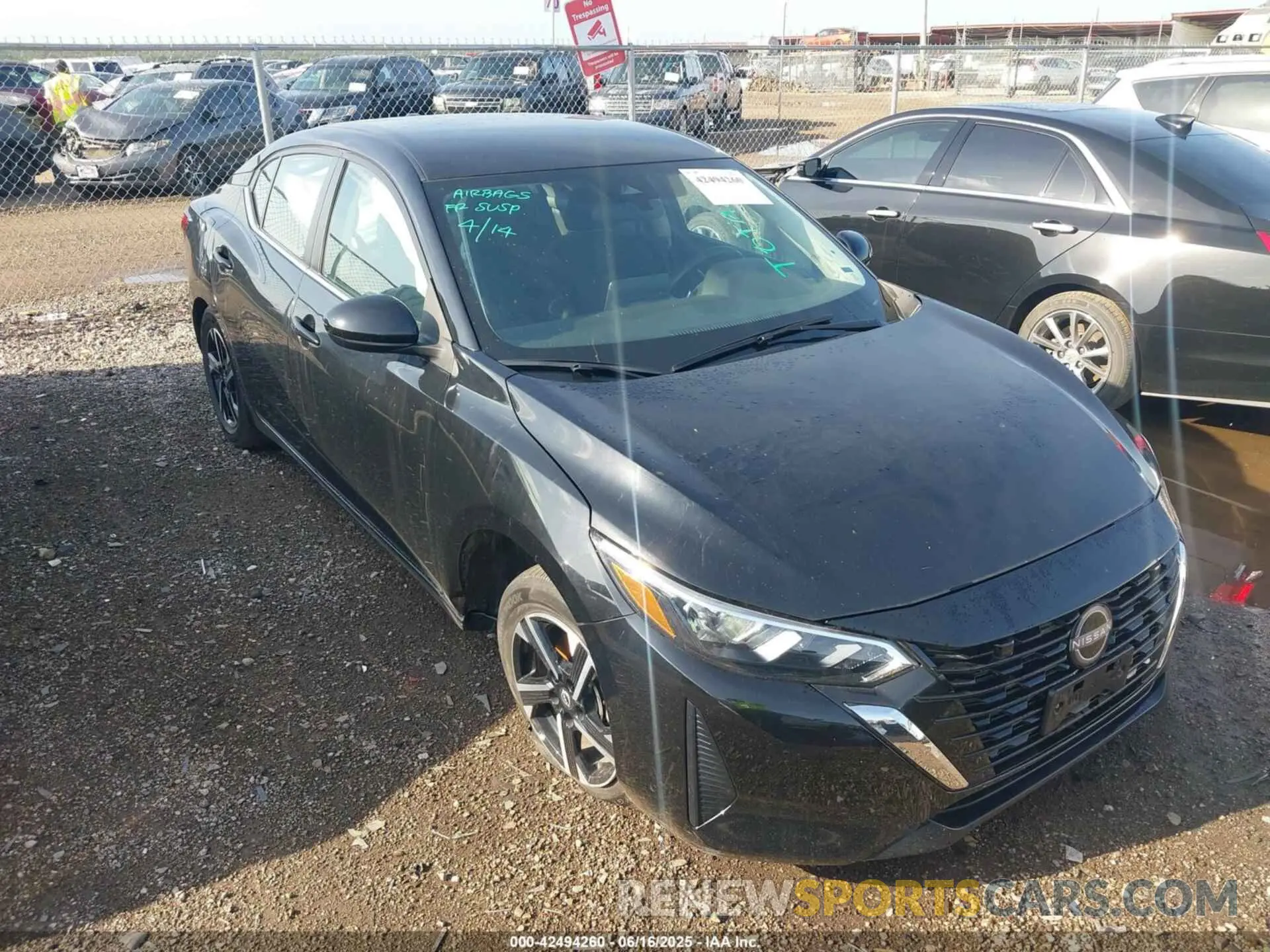 1 fotografías del automóvil dañado 3N1AB8CV3RY346926 NISSAN SENTRA 2024