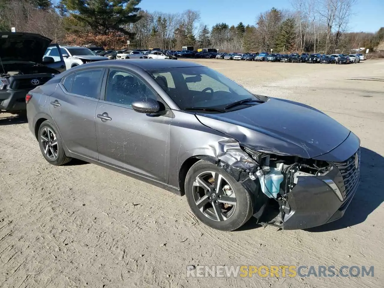 4 fotografías del automóvil dañado 3N1AB8CV3RY357294 NISSAN SENTRA 2024