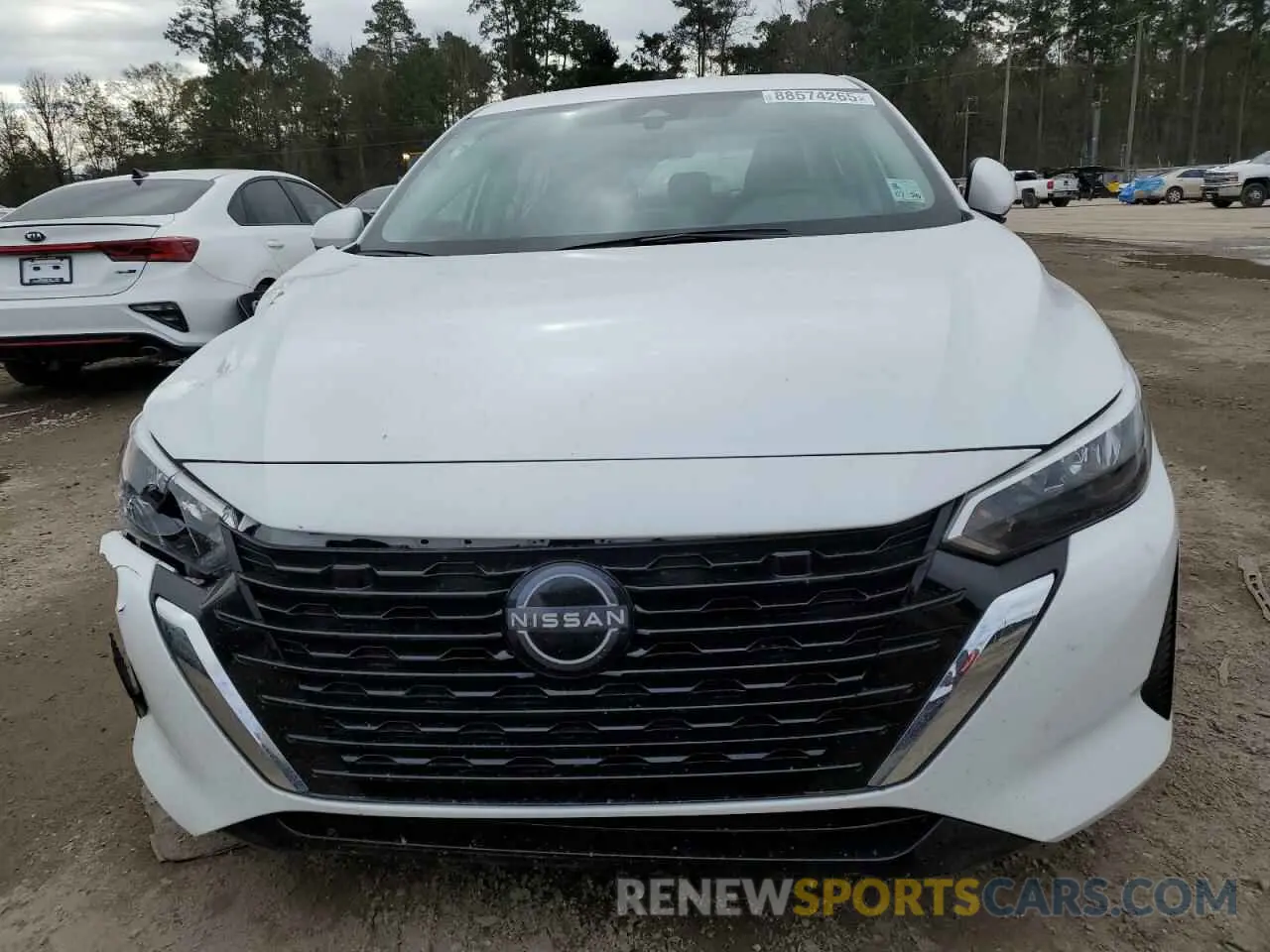 5 fotografías del automóvil dañado 3N1AB8CV3RY381434 NISSAN SENTRA 2024