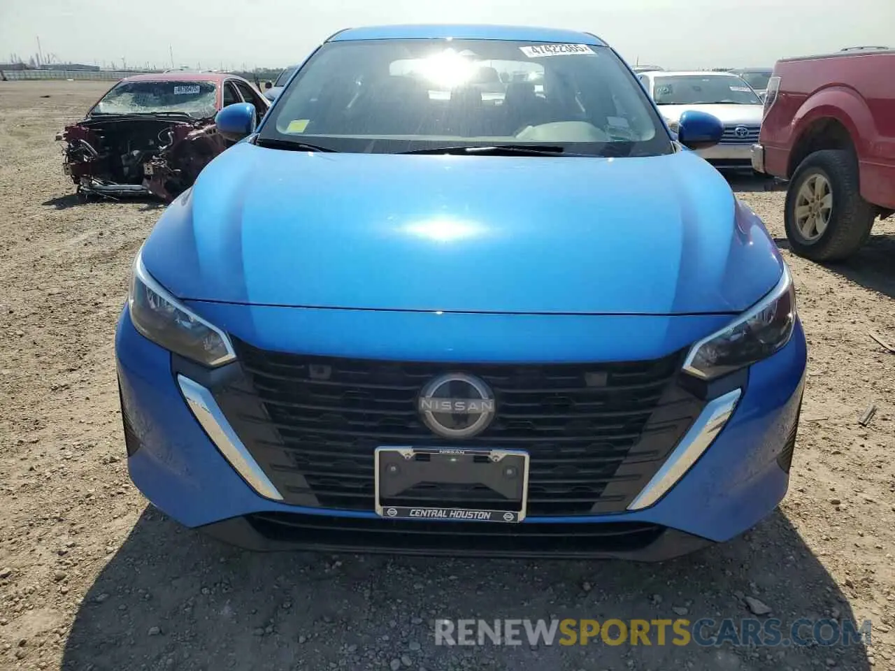 5 fotografías del automóvil dañado 3N1AB8CV4RY209736 NISSAN SENTRA 2024