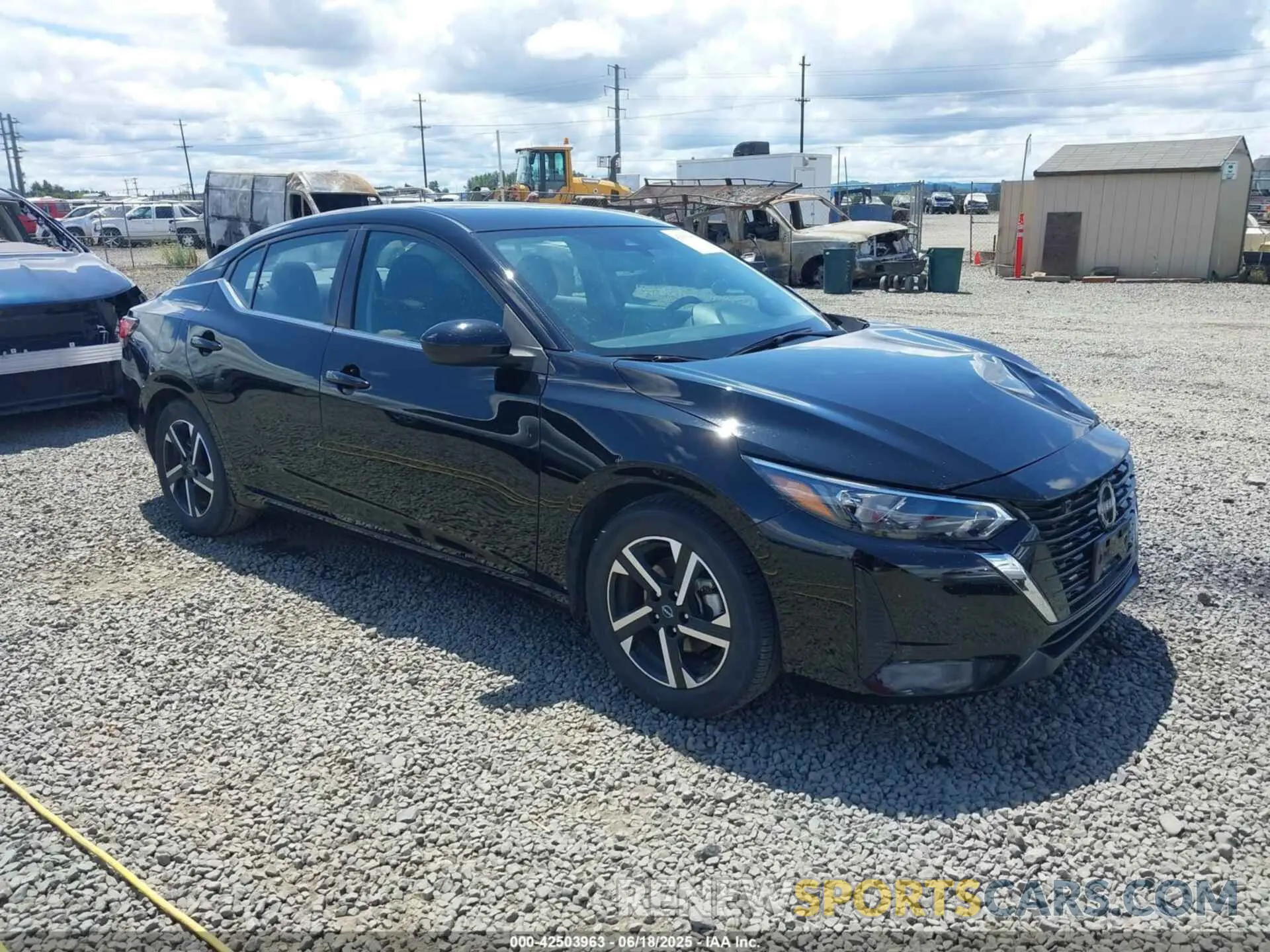 1 fotografías del automóvil dañado 3N1AB8CV4RY218288 NISSAN SENTRA 2024