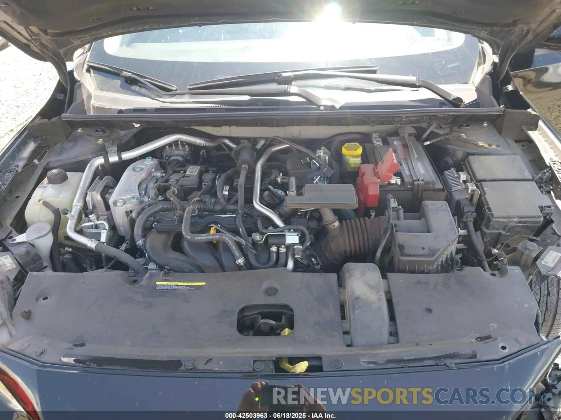 10 fotografías del automóvil dañado 3N1AB8CV4RY218288 NISSAN SENTRA 2024