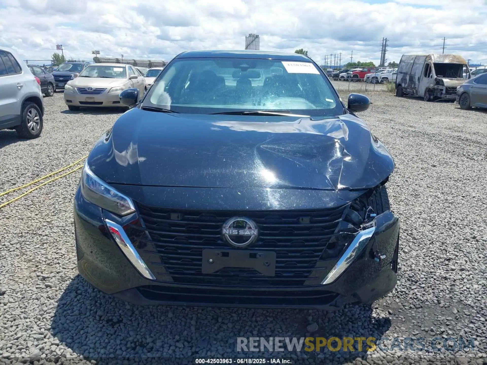 12 fotografías del automóvil dañado 3N1AB8CV4RY218288 NISSAN SENTRA 2024