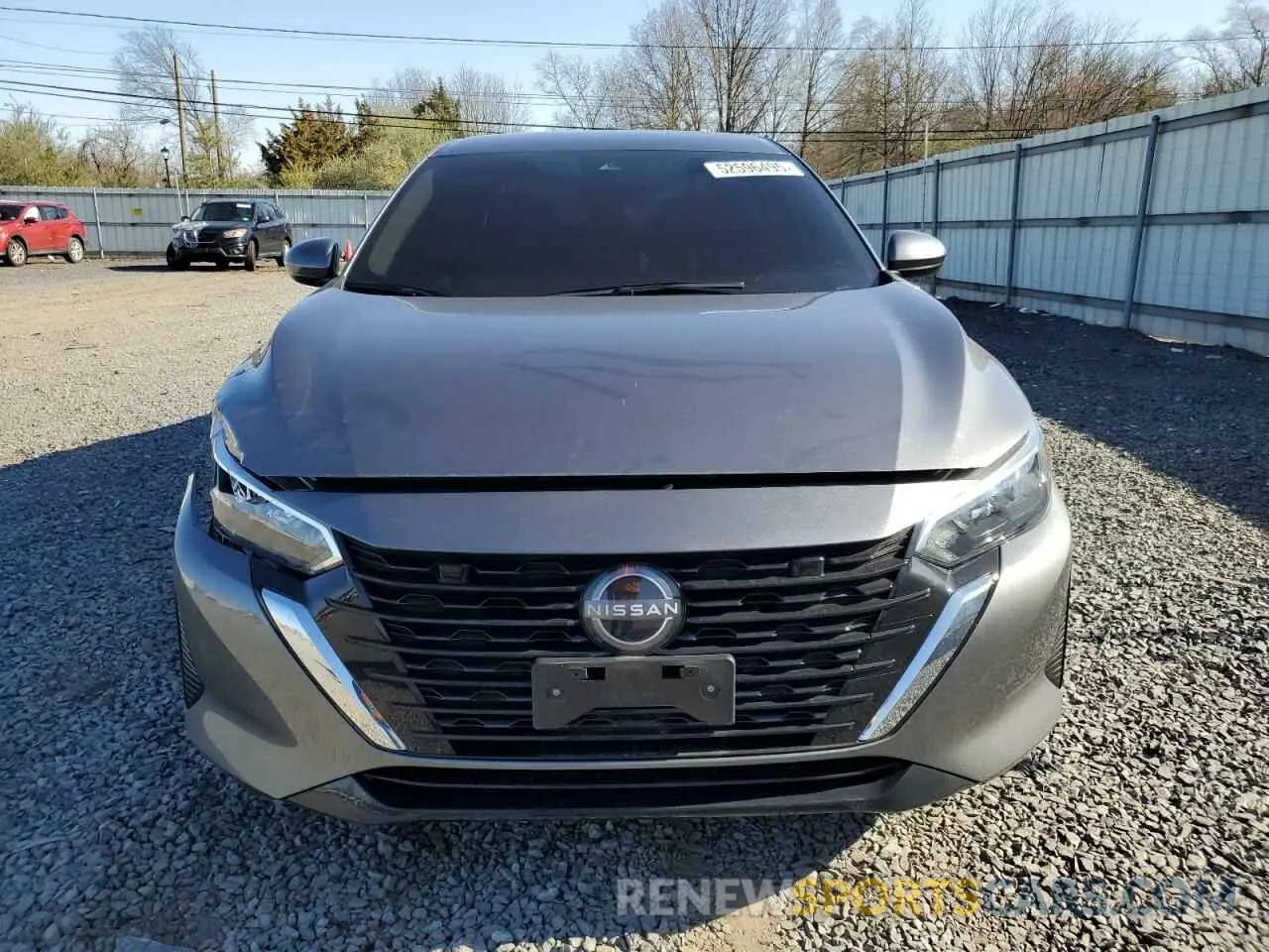 5 fotografías del automóvil dañado 3N1AB8CV4RY262338 NISSAN SENTRA 2024