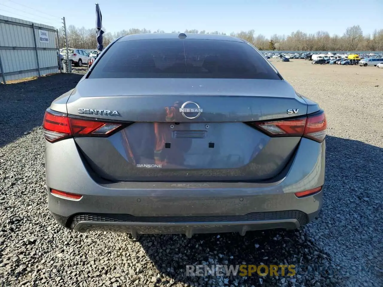 6 fotografías del automóvil dañado 3N1AB8CV4RY262338 NISSAN SENTRA 2024