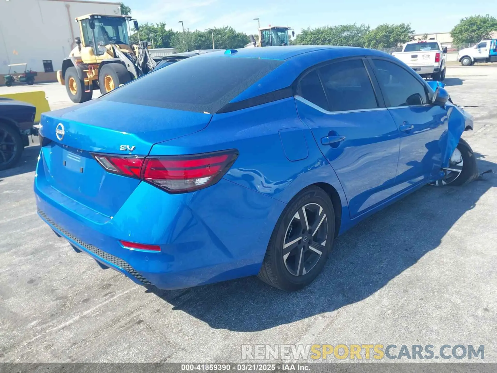 4 fotografías del automóvil dañado 3N1AB8CV4RY266020 NISSAN SENTRA 2024
