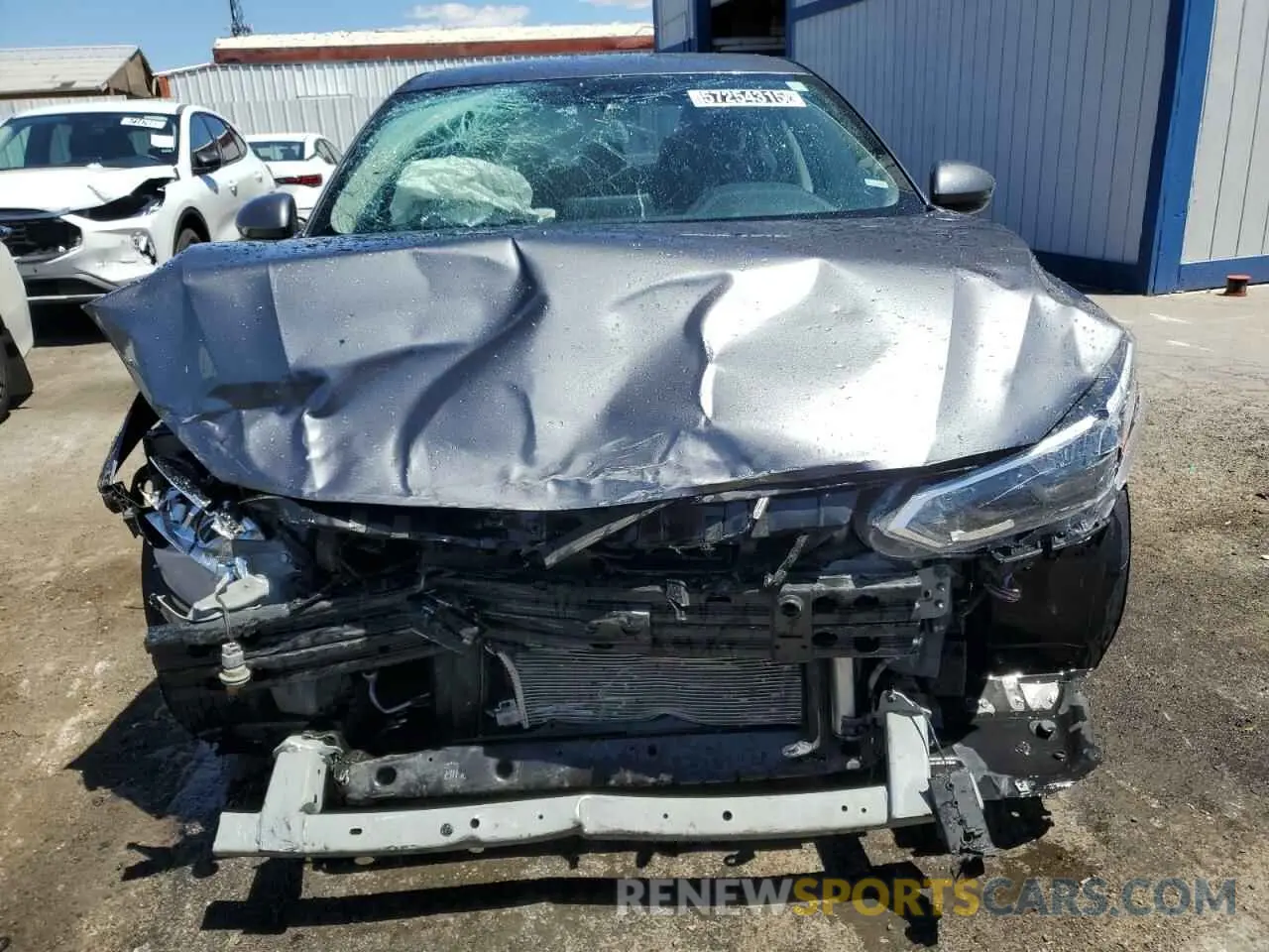 5 fotografías del automóvil dañado 3N1AB8CV4RY267765 NISSAN SENTRA 2024