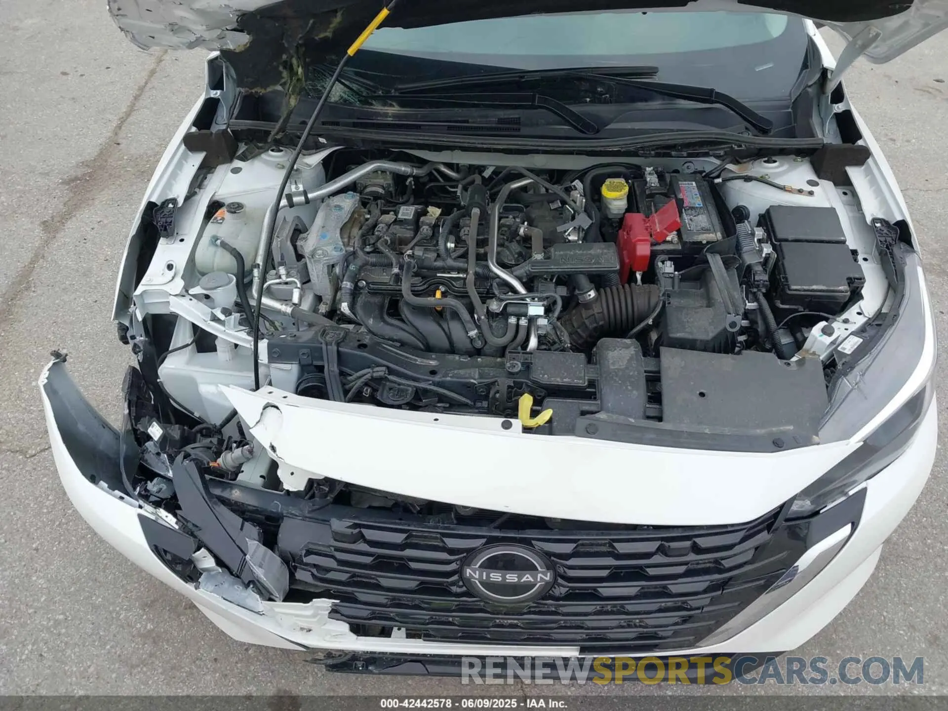10 fotografías del automóvil dañado 3N1AB8CV4RY274313 NISSAN SENTRA 2024