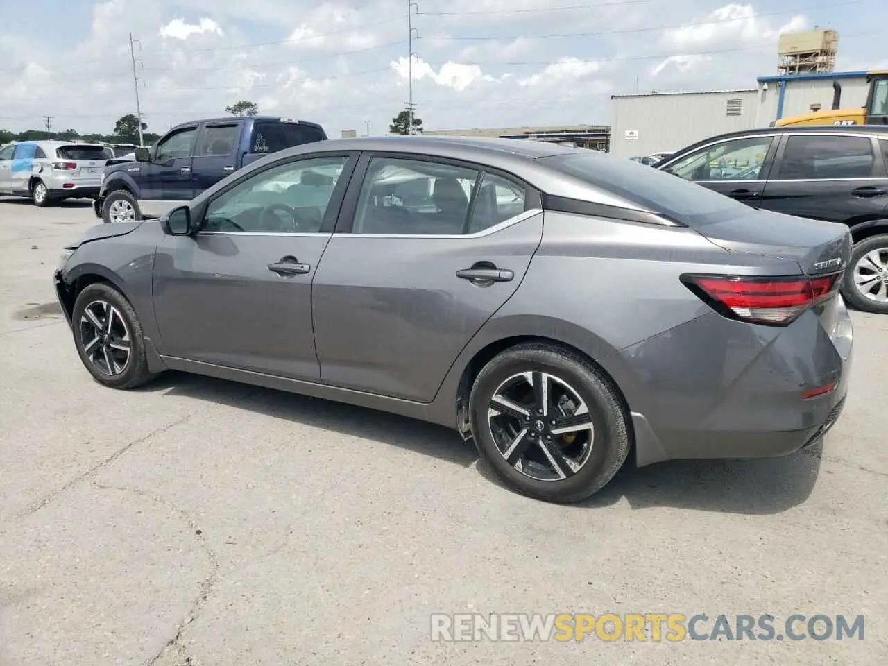 2 fotografías del automóvil dañado 3N1AB8CV4RY285585 NISSAN SENTRA 2024