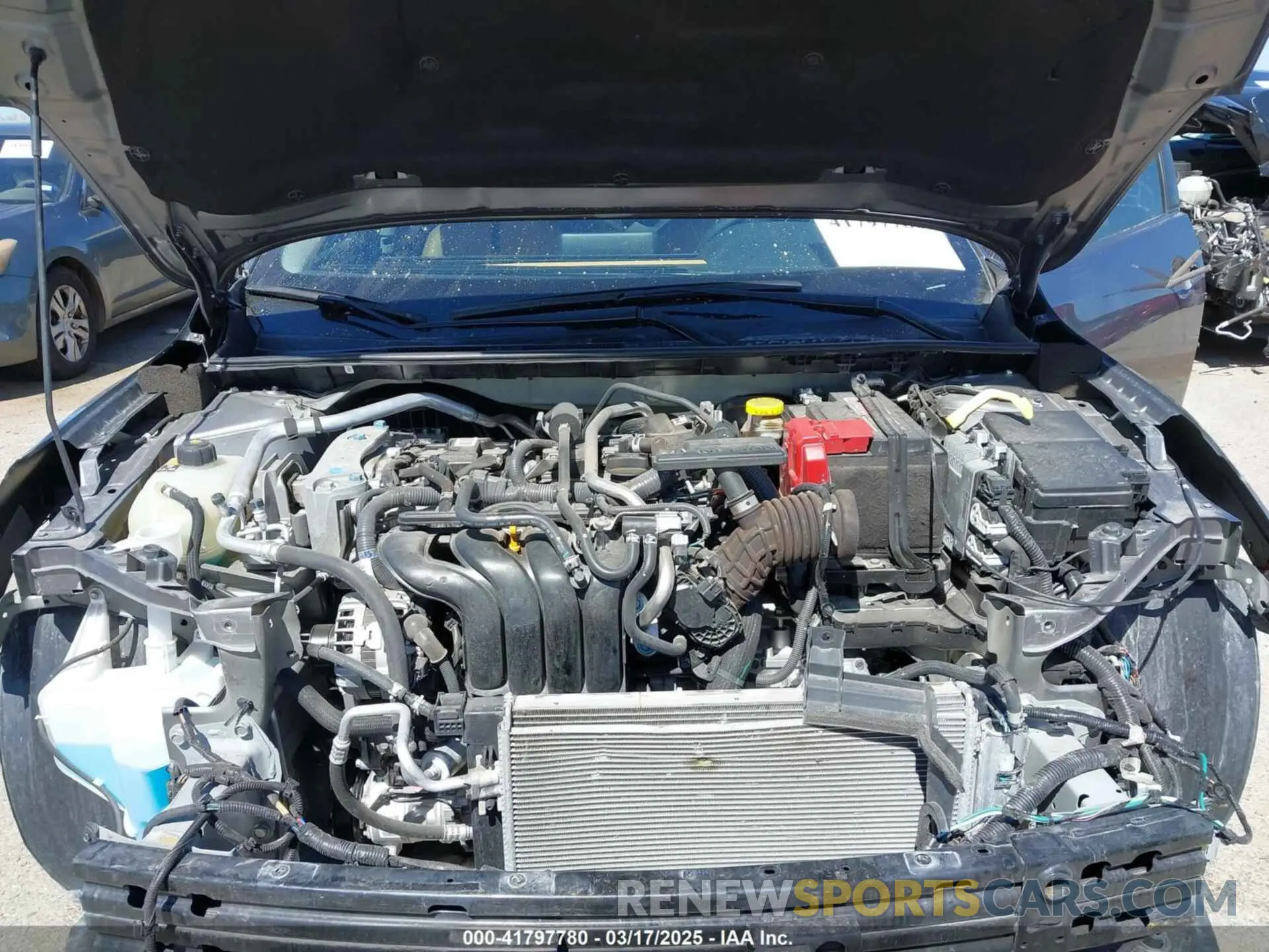 10 fotografías del automóvil dañado 3N1AB8CV4RY313546 NISSAN SENTRA 2024