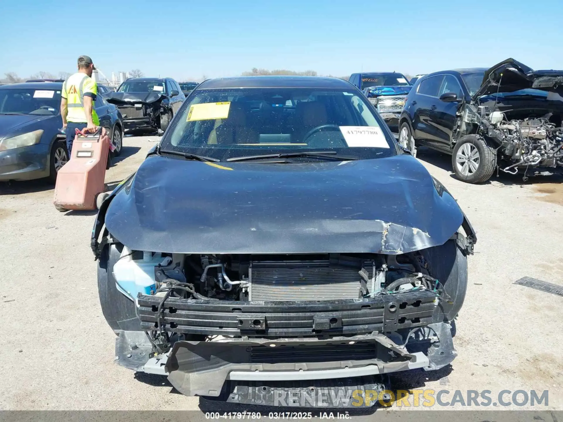 13 fotografías del automóvil dañado 3N1AB8CV4RY313546 NISSAN SENTRA 2024
