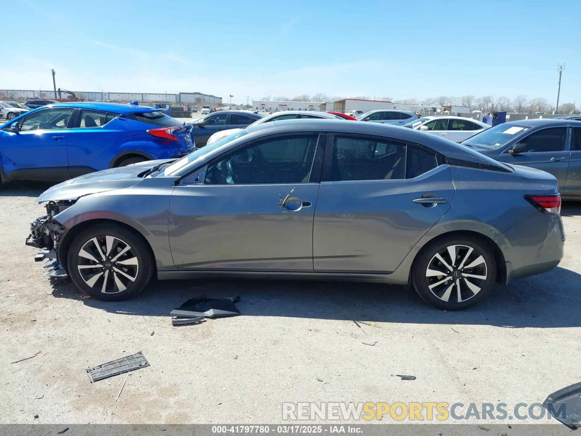 15 fotografías del automóvil dañado 3N1AB8CV4RY313546 NISSAN SENTRA 2024