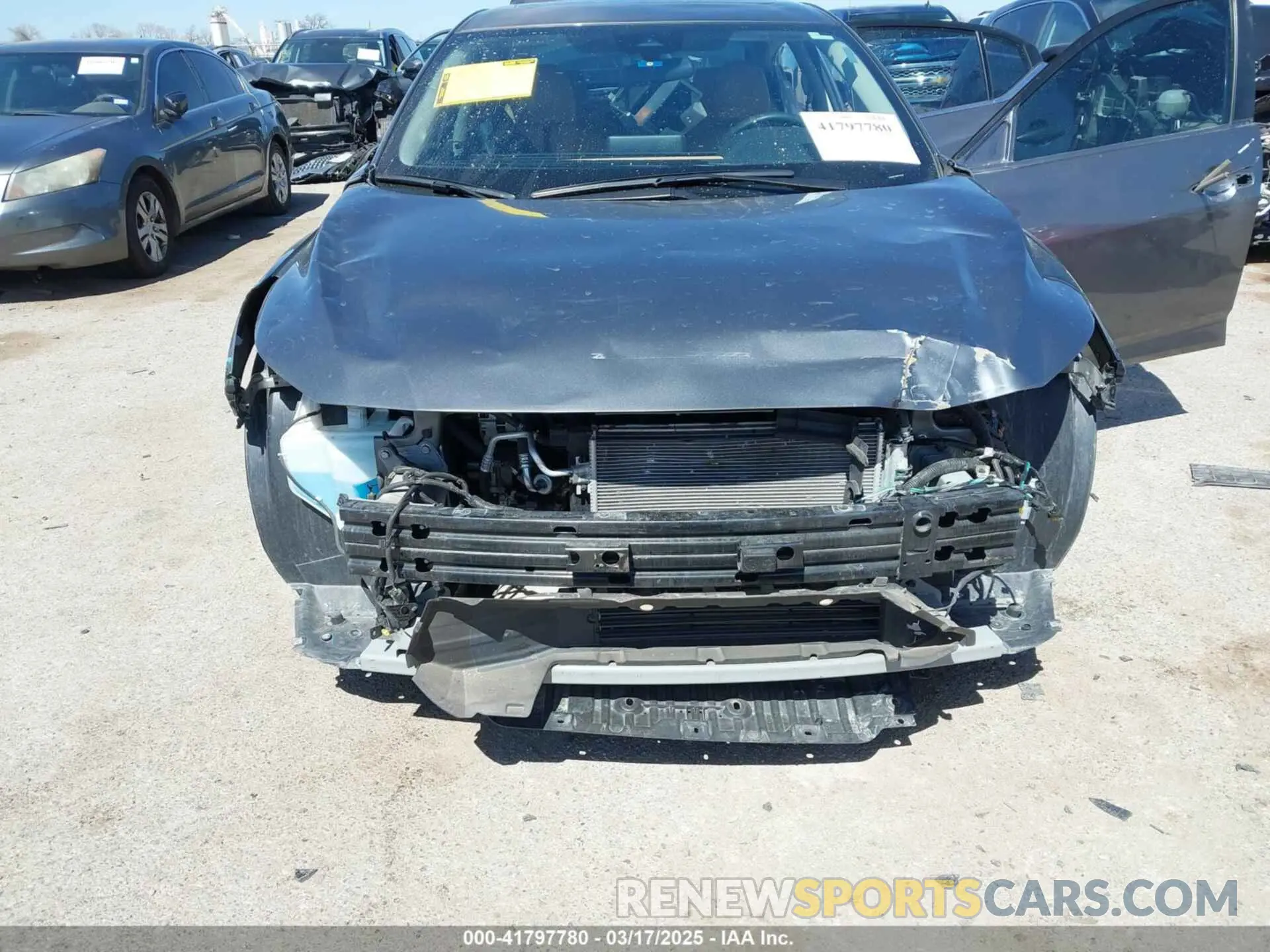 6 fotografías del automóvil dañado 3N1AB8CV4RY313546 NISSAN SENTRA 2024