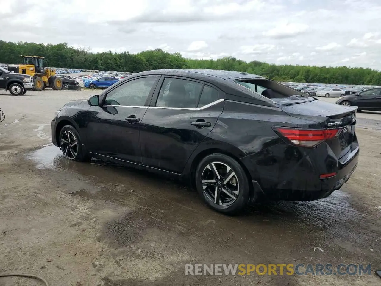 2 fotografías del automóvil dañado 3N1AB8CV4RY318598 NISSAN SENTRA 2024
