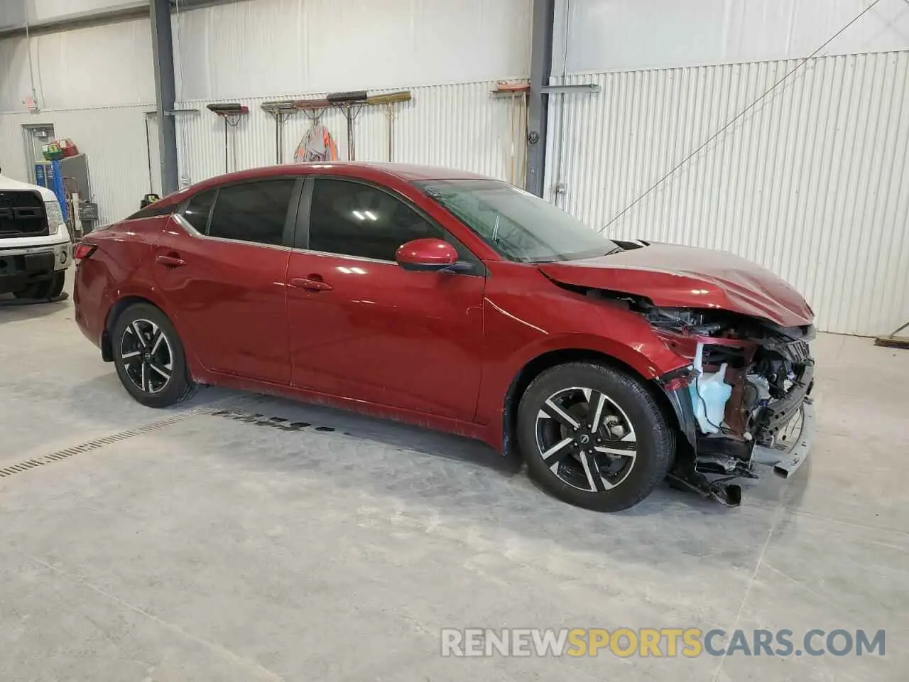 4 fotografías del automóvil dañado 3N1AB8CV4RY323025 NISSAN SENTRA 2024
