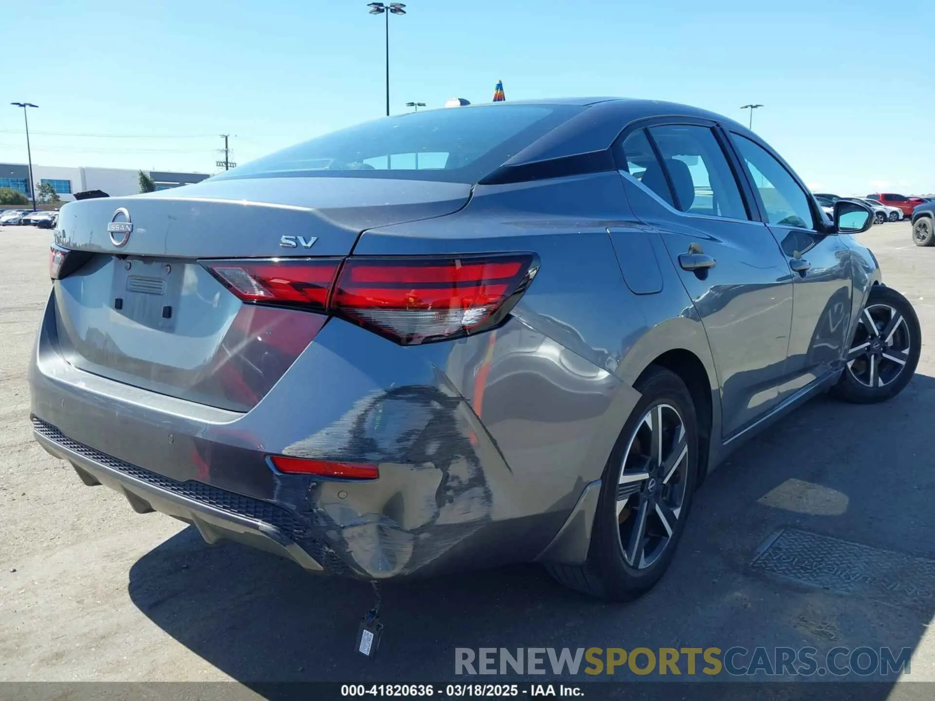 4 fotografías del automóvil dañado 3N1AB8CV4RY325079 NISSAN SENTRA 2024