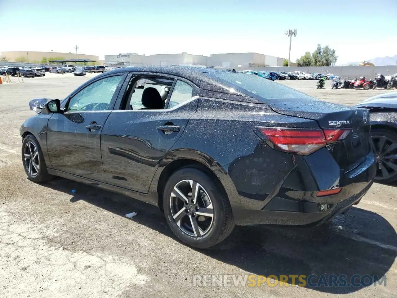 2 fotografías del automóvil dañado 3N1AB8CV4RY331027 NISSAN SENTRA 2024