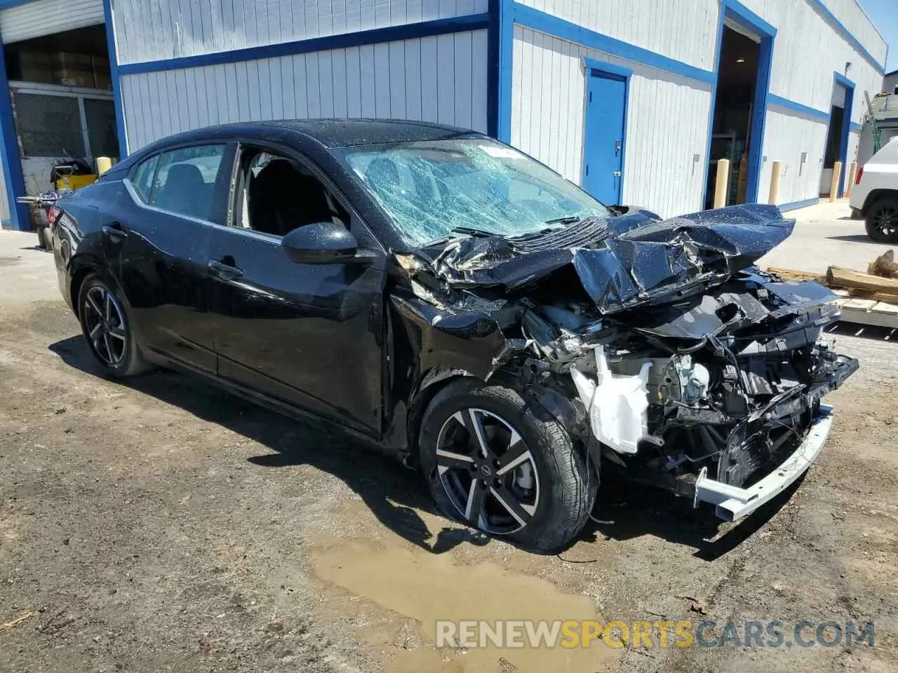 4 fotografías del automóvil dañado 3N1AB8CV4RY331027 NISSAN SENTRA 2024