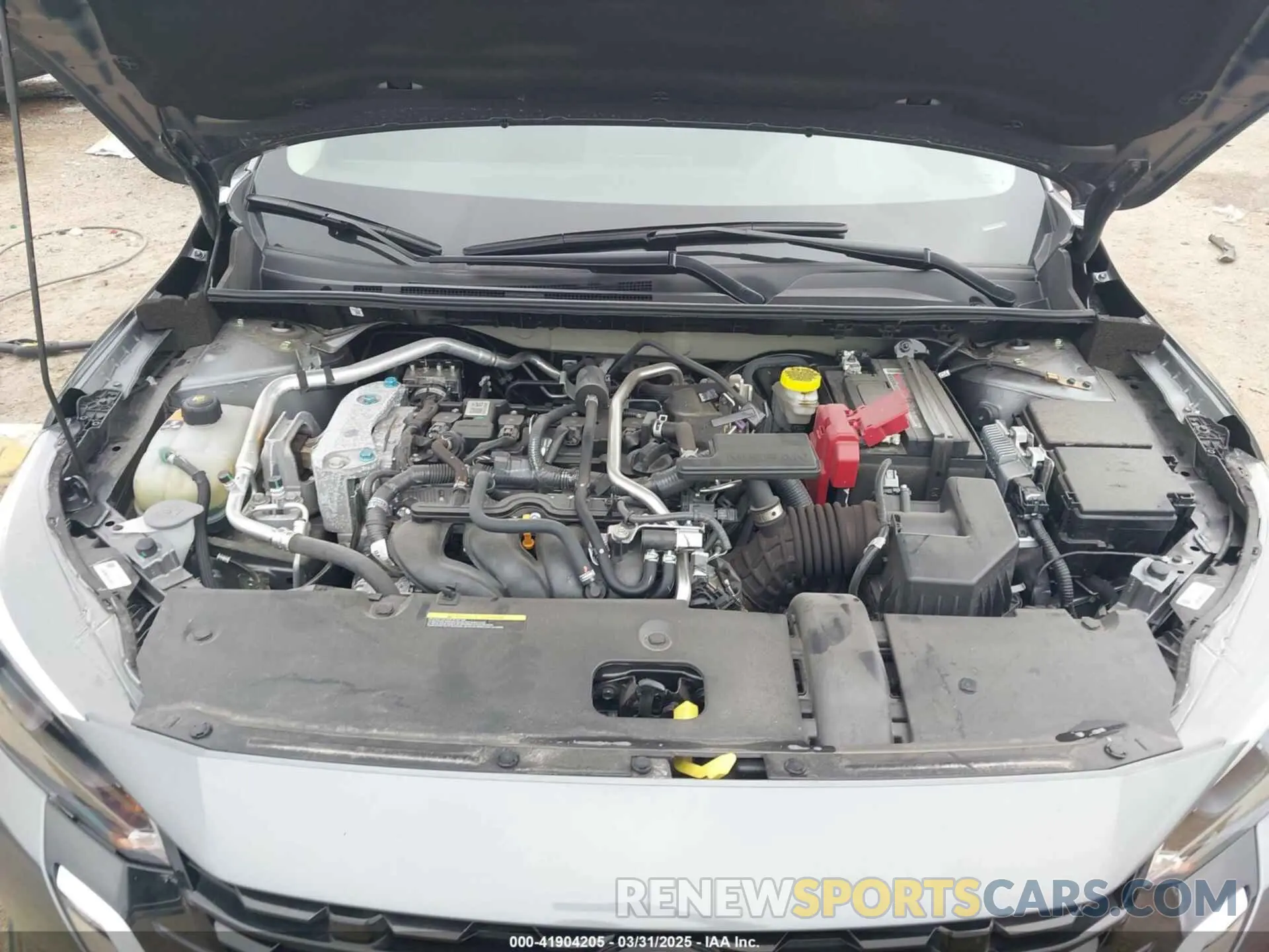 10 fotografías del automóvil dañado 3N1AB8CV4RY347793 NISSAN SENTRA 2024
