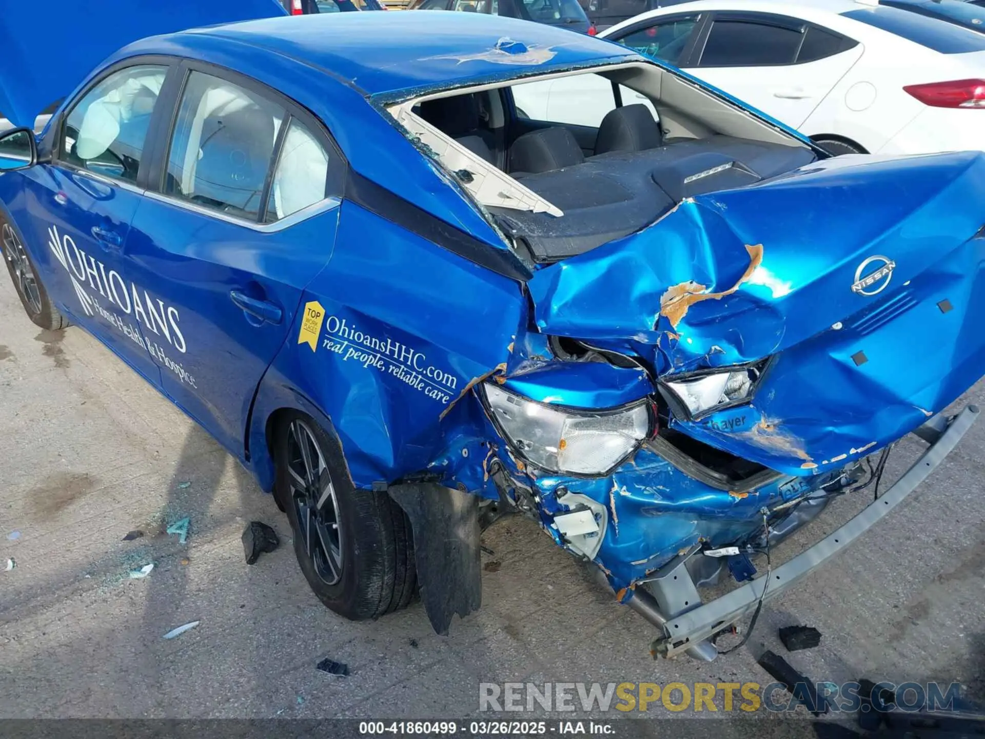 6 fotografías del automóvil dañado 3N1AB8CV4RY352816 NISSAN SENTRA 2024