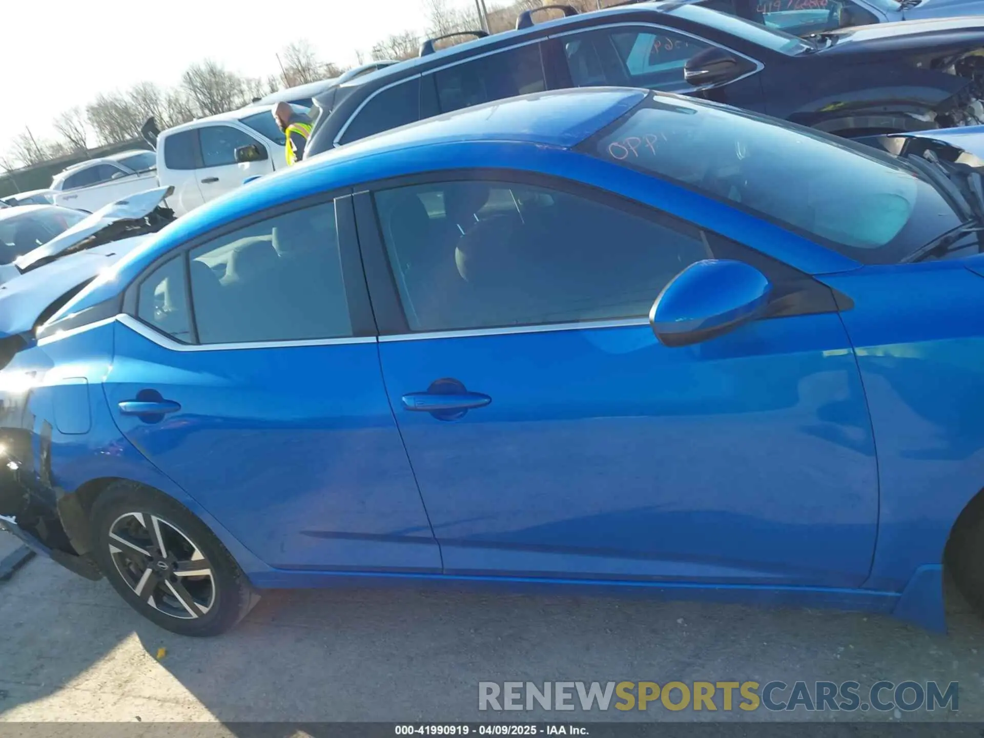 13 fotografías del automóvil dañado 3N1AB8CV4RY386268 NISSAN SENTRA 2024