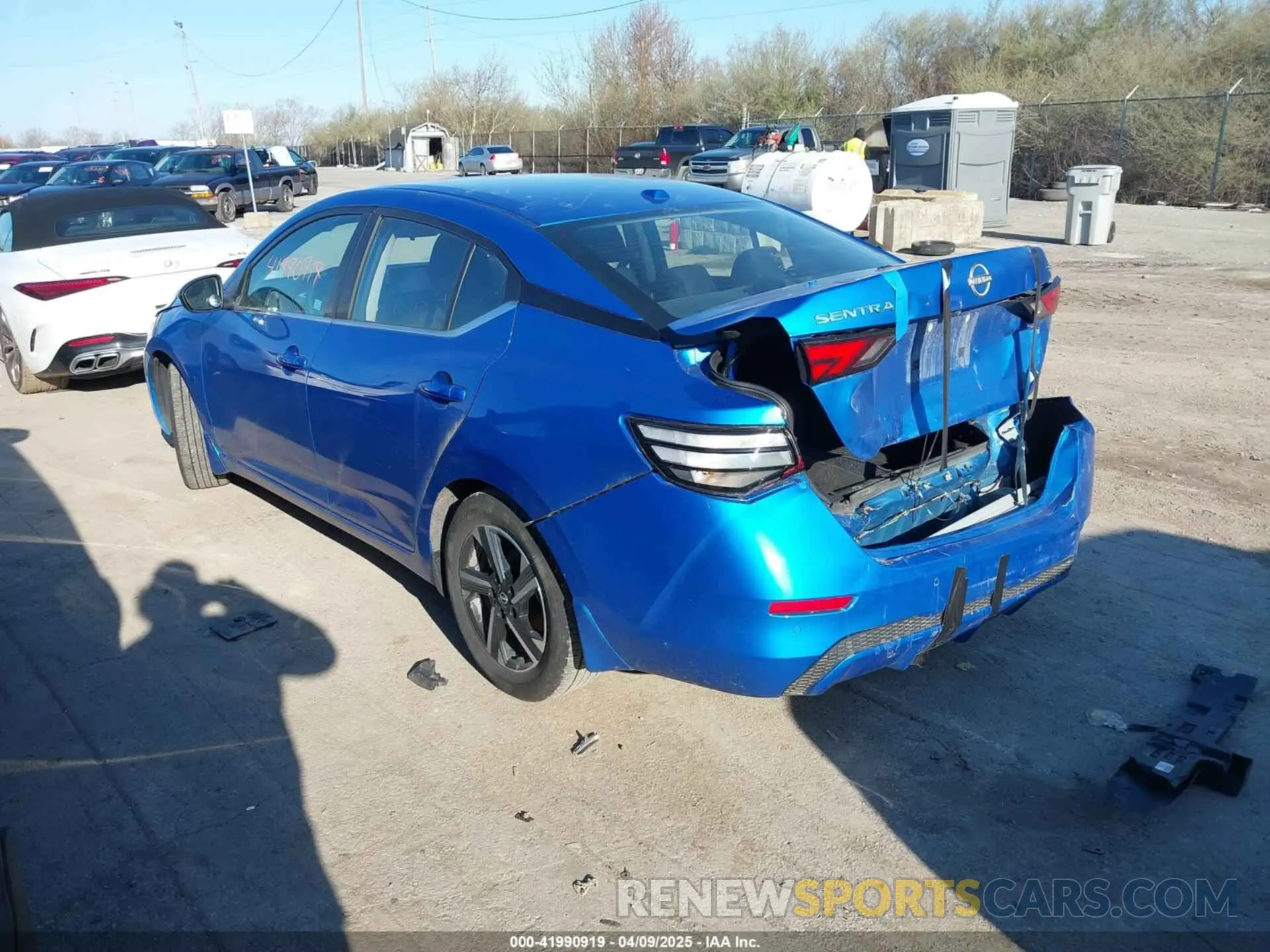 3 fotografías del automóvil dañado 3N1AB8CV4RY386268 NISSAN SENTRA 2024