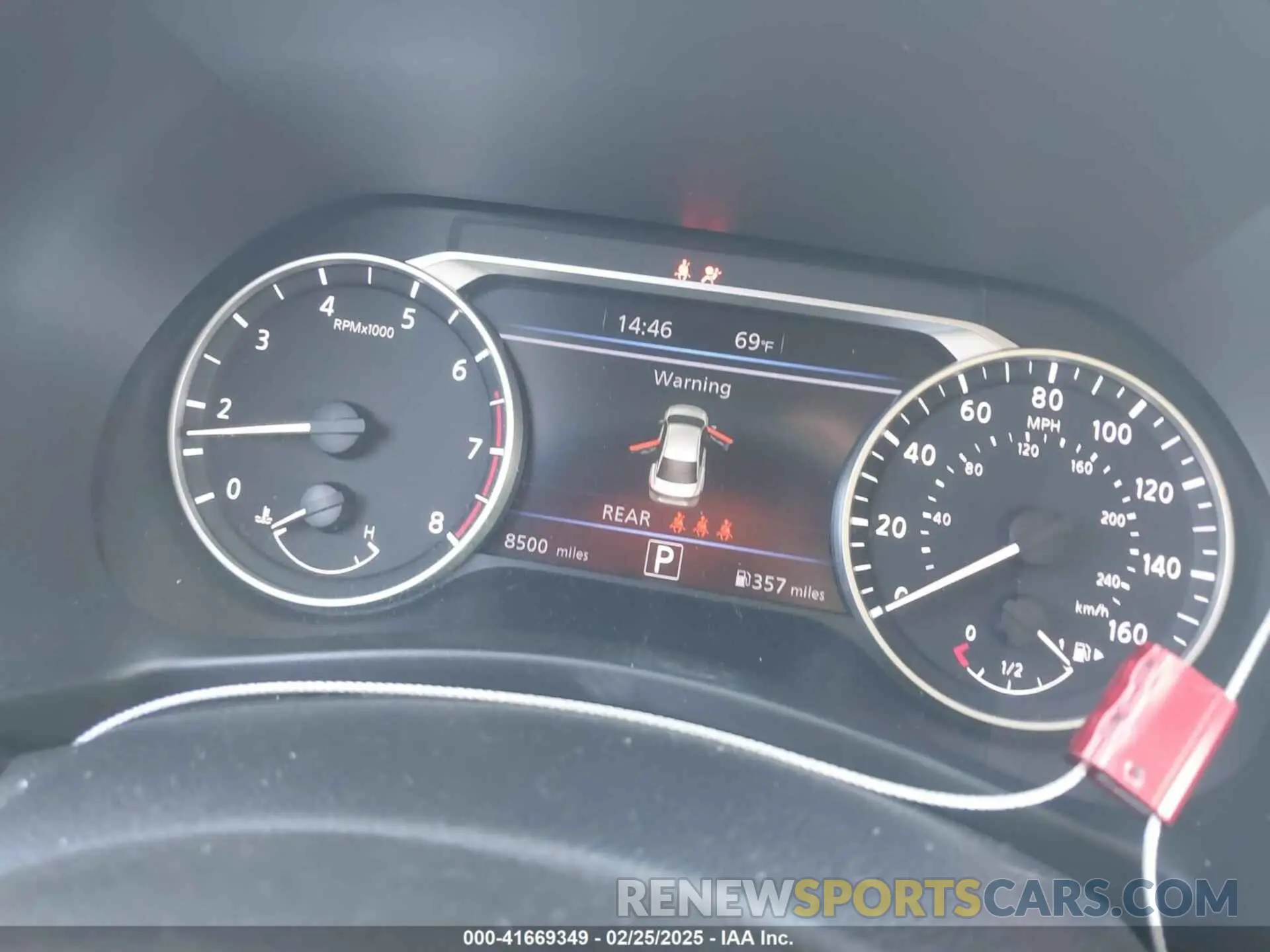 7 fotografías del automóvil dañado 3N1AB8CV4RY388554 NISSAN SENTRA 2024