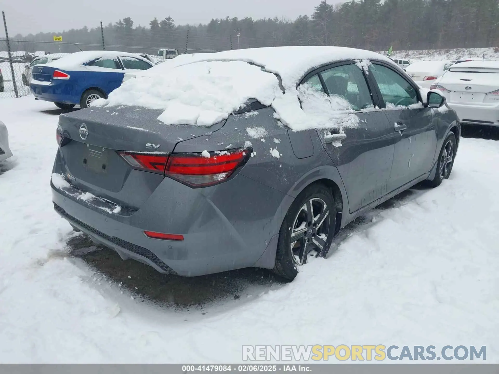 4 fotografías del automóvil dañado 3N1AB8CV5RY205551 NISSAN SENTRA 2024