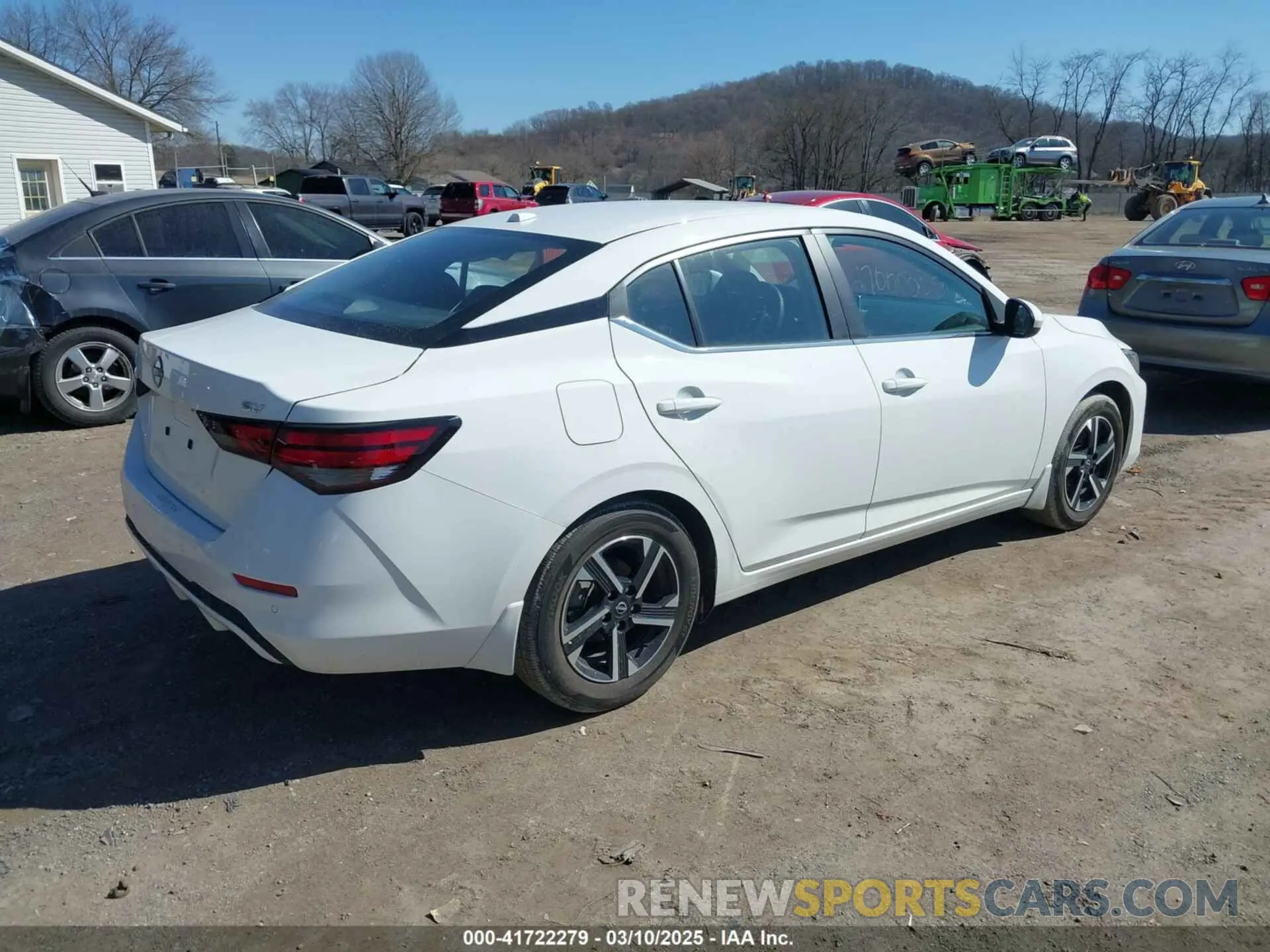 4 fotografías del automóvil dañado 3N1AB8CV5RY217067 NISSAN SENTRA 2024