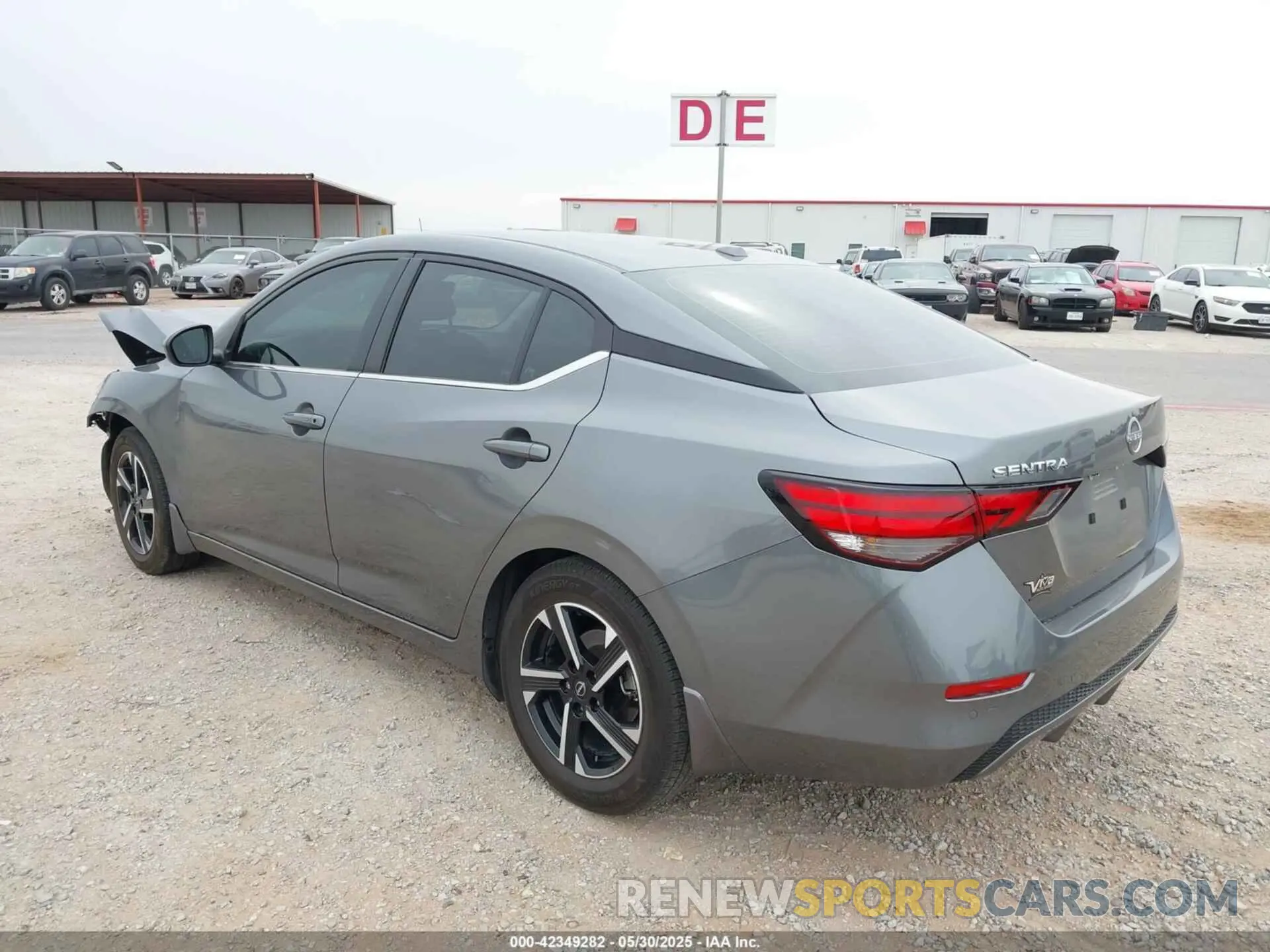 3 fotografías del automóvil dañado 3N1AB8CV5RY231342 NISSAN SENTRA 2024