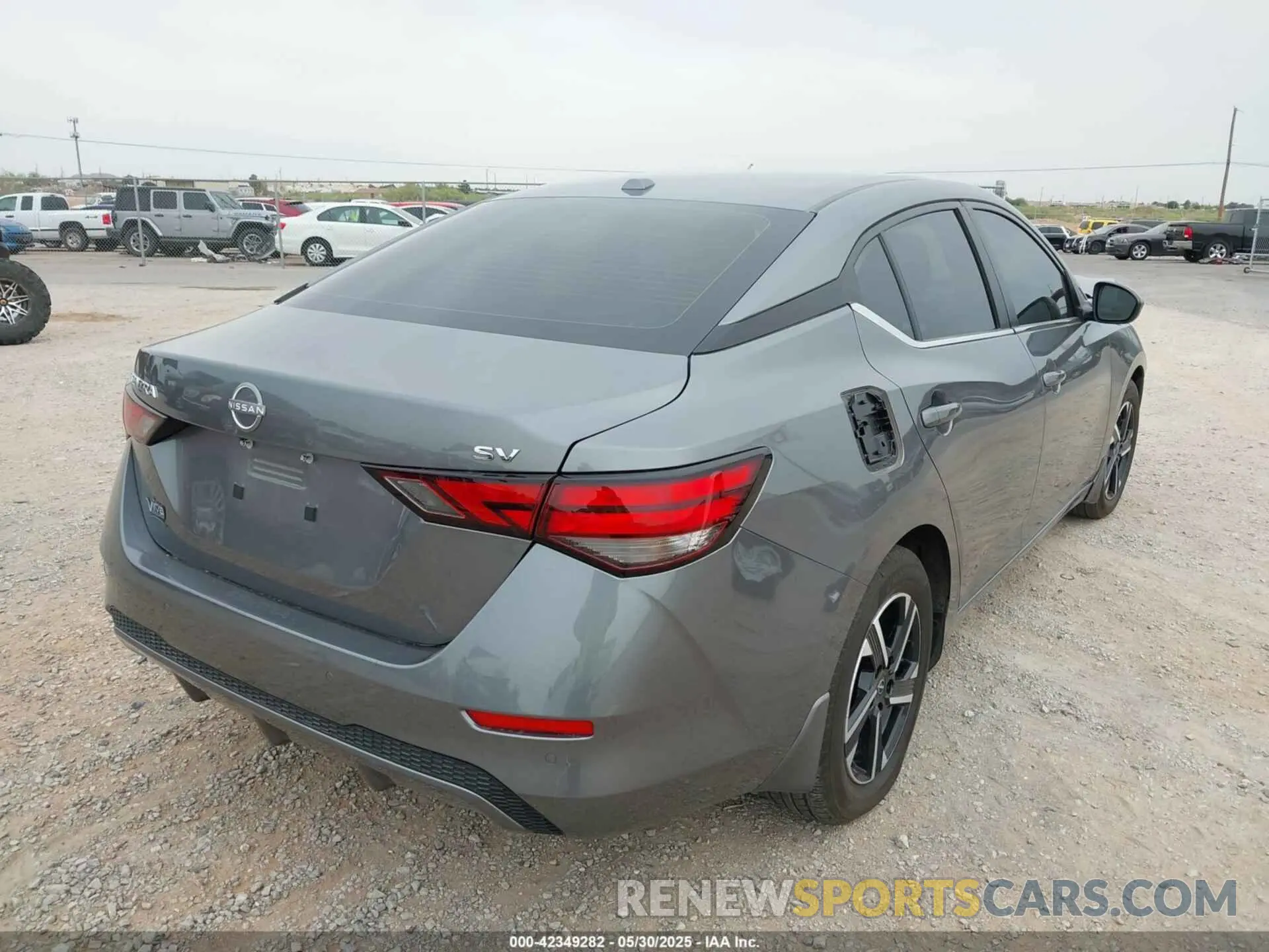 4 fotografías del automóvil dañado 3N1AB8CV5RY231342 NISSAN SENTRA 2024