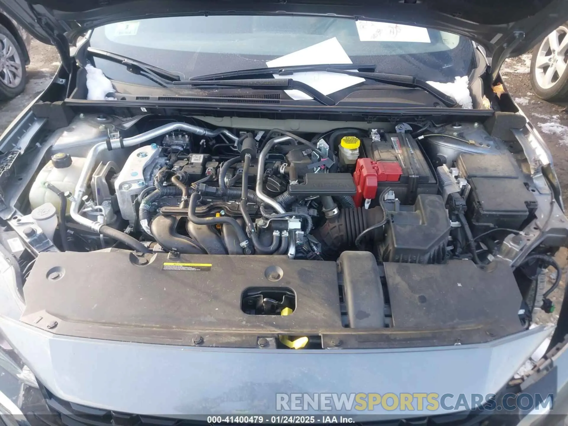 10 fotografías del automóvil dañado 3N1AB8CV5RY245516 NISSAN SENTRA 2024
