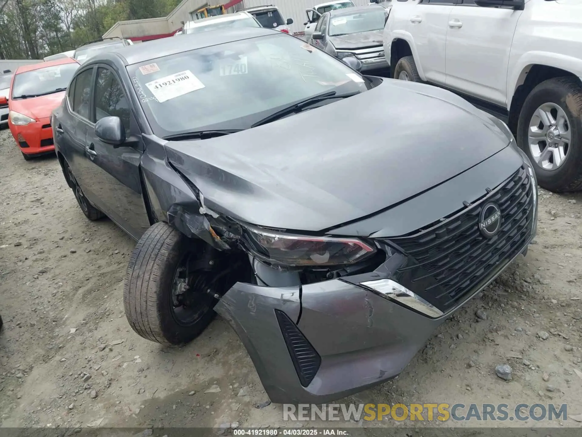 1 fotografías del automóvil dañado 3N1AB8CV5RY249890 NISSAN SENTRA 2024