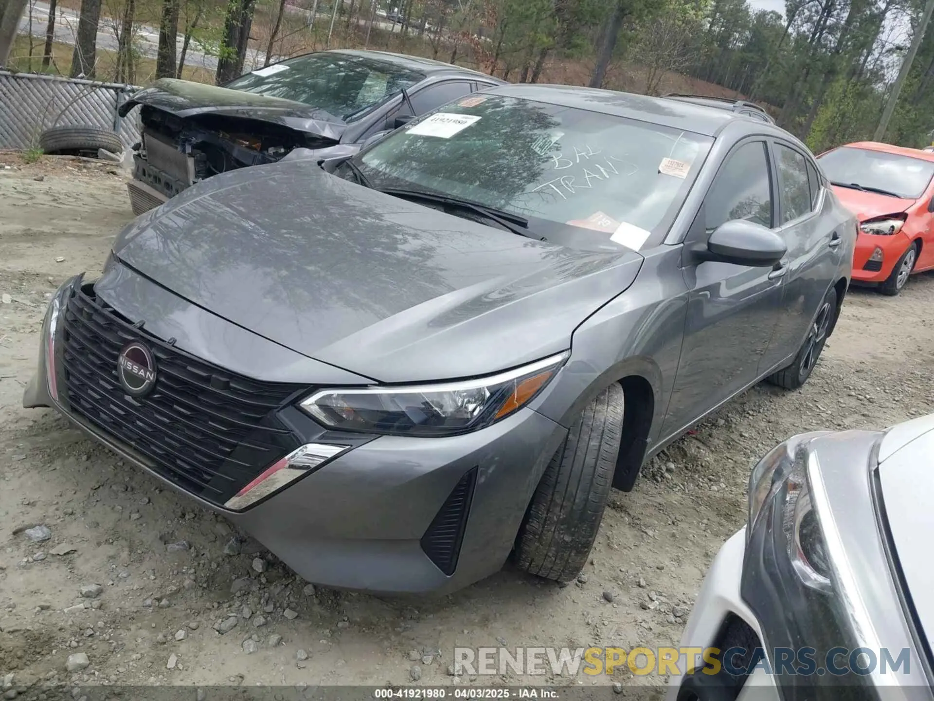 2 fotografías del automóvil dañado 3N1AB8CV5RY249890 NISSAN SENTRA 2024