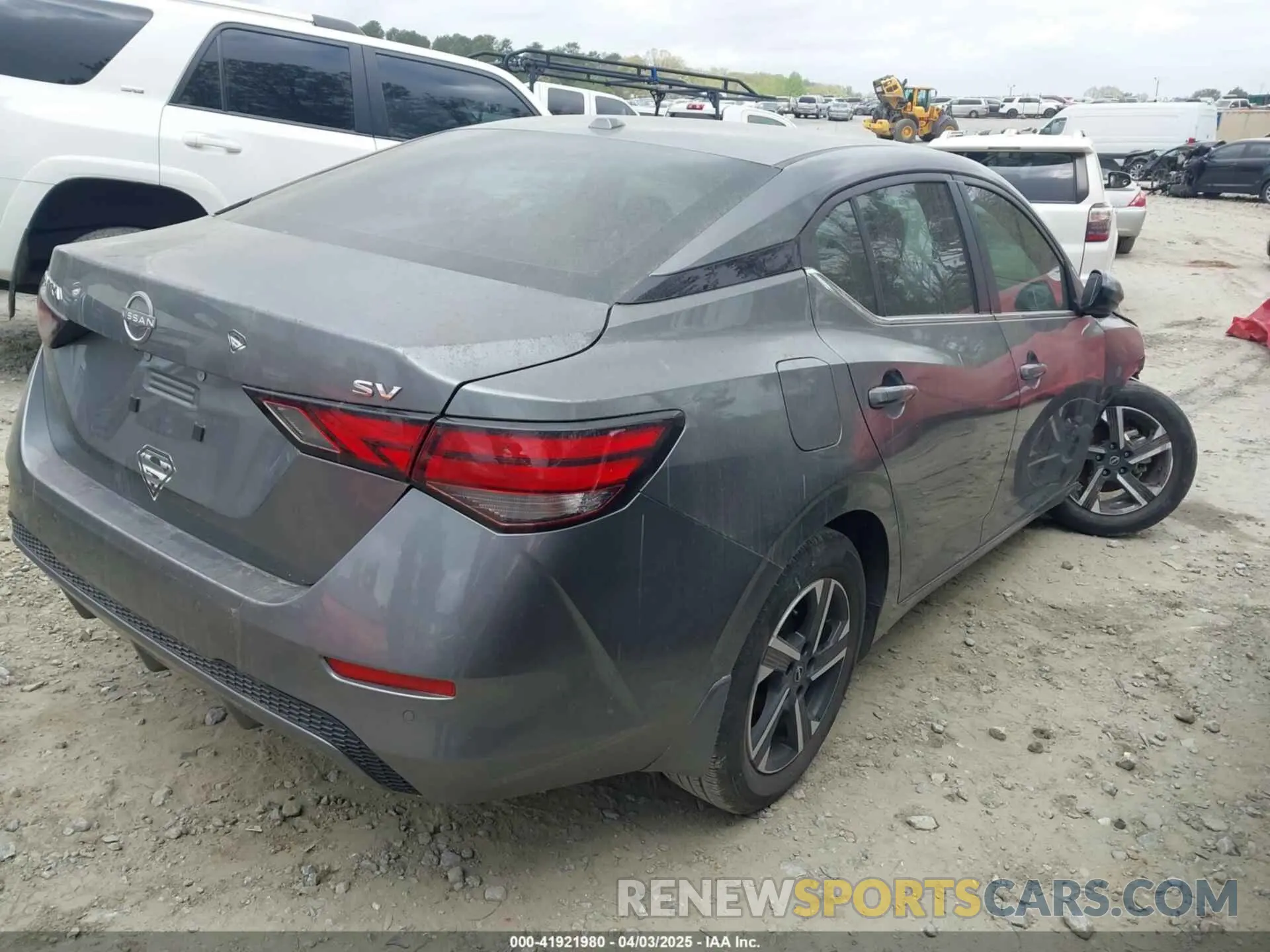 4 fotografías del automóvil dañado 3N1AB8CV5RY249890 NISSAN SENTRA 2024