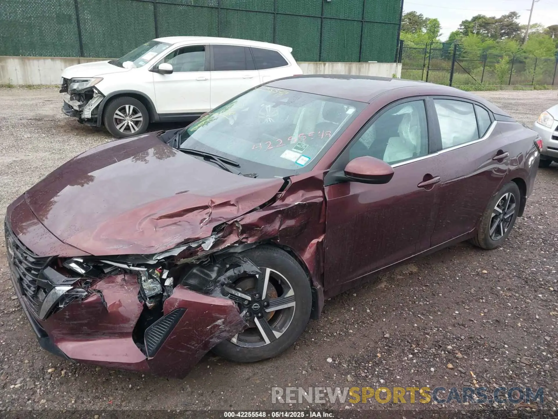 14 fotografías del automóvil dañado 3N1AB8CV5RY260498 NISSAN SENTRA 2024